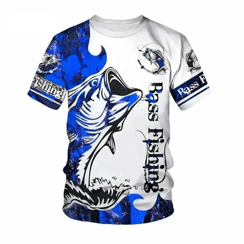Summer Children's T-shirt - 3D Quick-drying and Breathable for Outdoor Sports, Fishing Enthusiasts, and Daily Wear