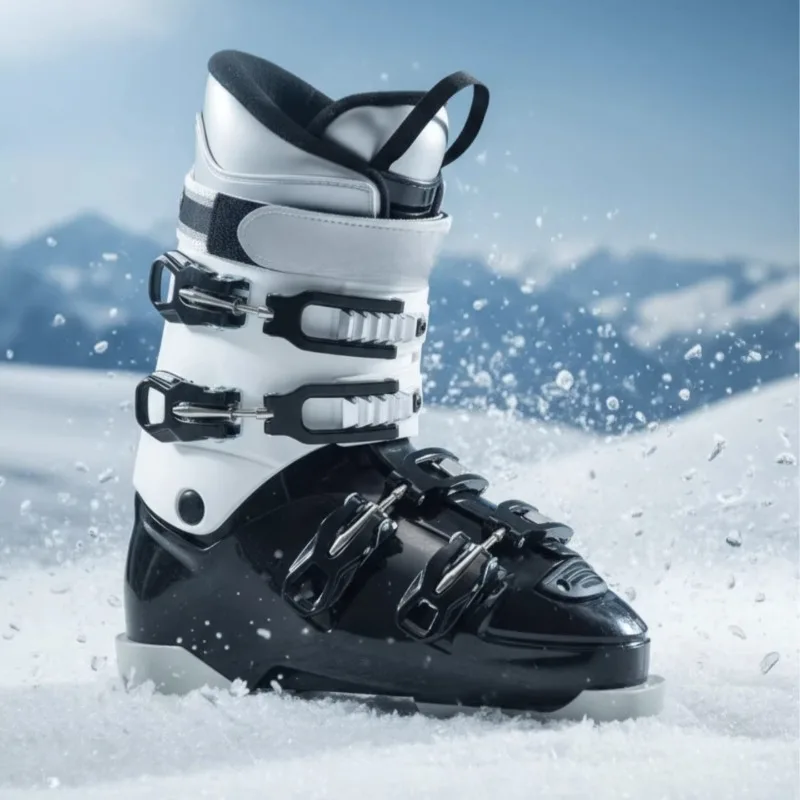Alpine skis men's and women's adult aluminum buckle 85 hardness intermediate all-round ski shoes