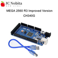 Arduino MEGA 2560 R3 Improved Version CH340G USB Board with Cable Compatible for ATMEGA2560-16AU