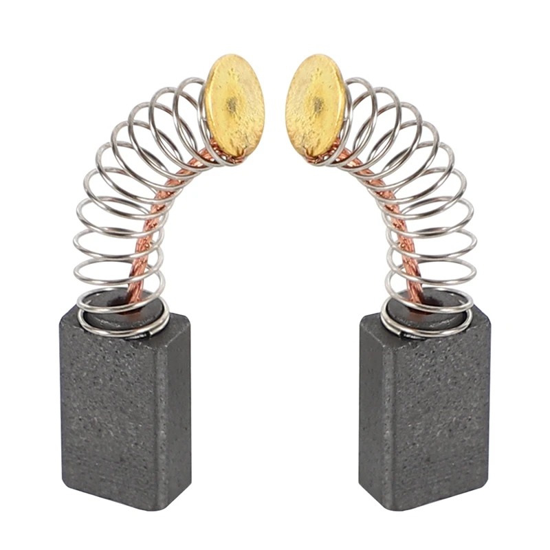 Spazzole di carbone da 8 pezzi 5 mm x 8 mm x 13 mm per levigatrice orbitale per smerigliatrice angolare