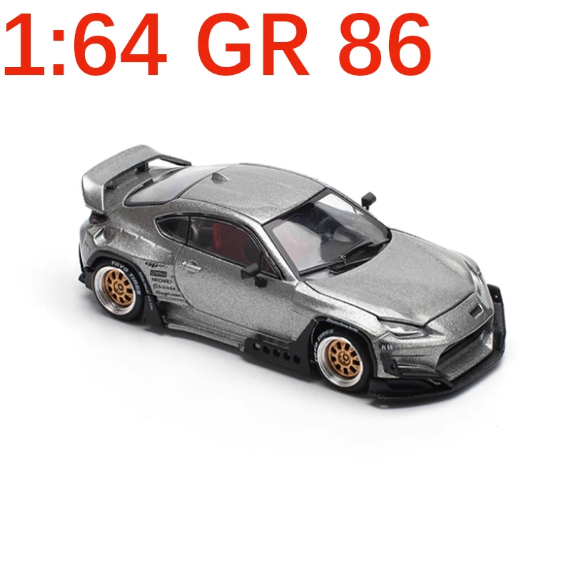 

Diecast Original 1:64 Scale GR86 Alloy Model Simulation Classic Decoration Hobbies Souvenirs Gifts Collection Static Display