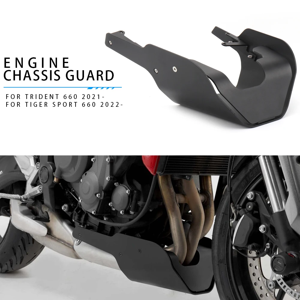 Motorcycle Accessories Engine Chassis Protection Guard For Tiger Sport TIGER SPORT 660 For TRIDENT 660 Trident660 2021-2023