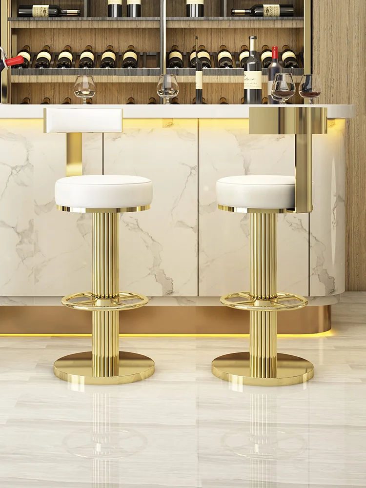 

Light luxury bar chair Home lift bar chair Simple modern high chair bar stool Bar stool bar stool bar stool bar stool