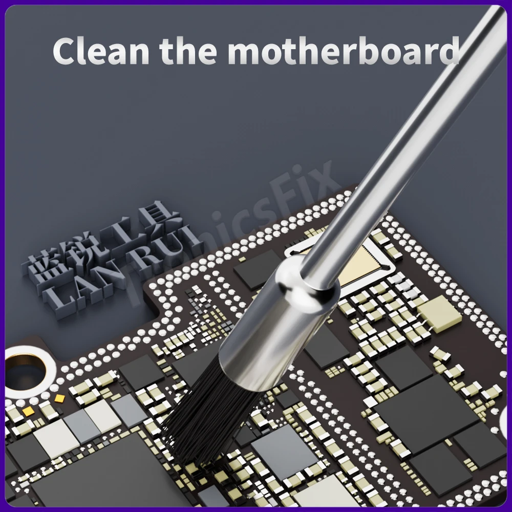 

Щетка для чистки от пыли Lanrui QB95, специально разработанная щетка из конского волоса с точной металлической ручкой из железа.