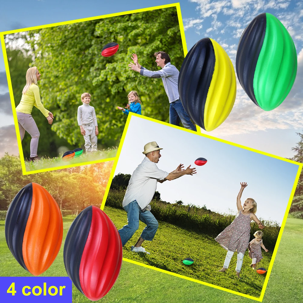 Rugby Ball Toy Indoor Or Outdoor Use Slow Rebound Spiral Rugby Ball Training Rugby Ball For Training For Team Activities