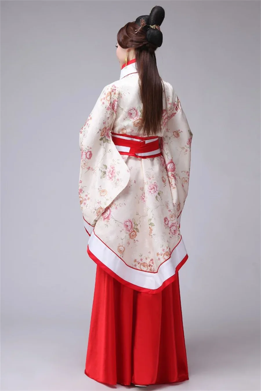 

Ancient Traditional Chinese Women Elegant Hanfu Dress Fair dance Stage Folk Dance Costume Retro Tang Dynasty 2 Piece Sets