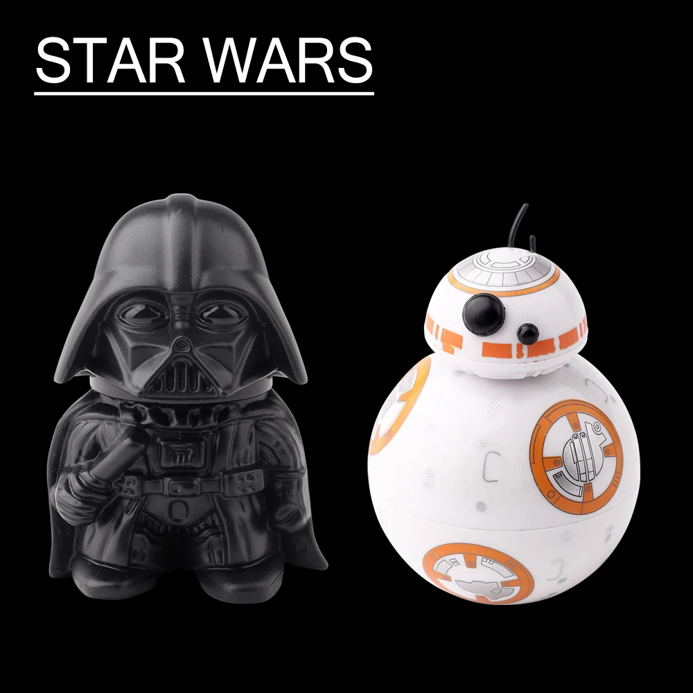 Disney Star Wars Figure Darth Vader BB-8 Tobacco Herb Spice Grinder Crusher Hand Muller Smoke Grinders Smoking Accessories Gift