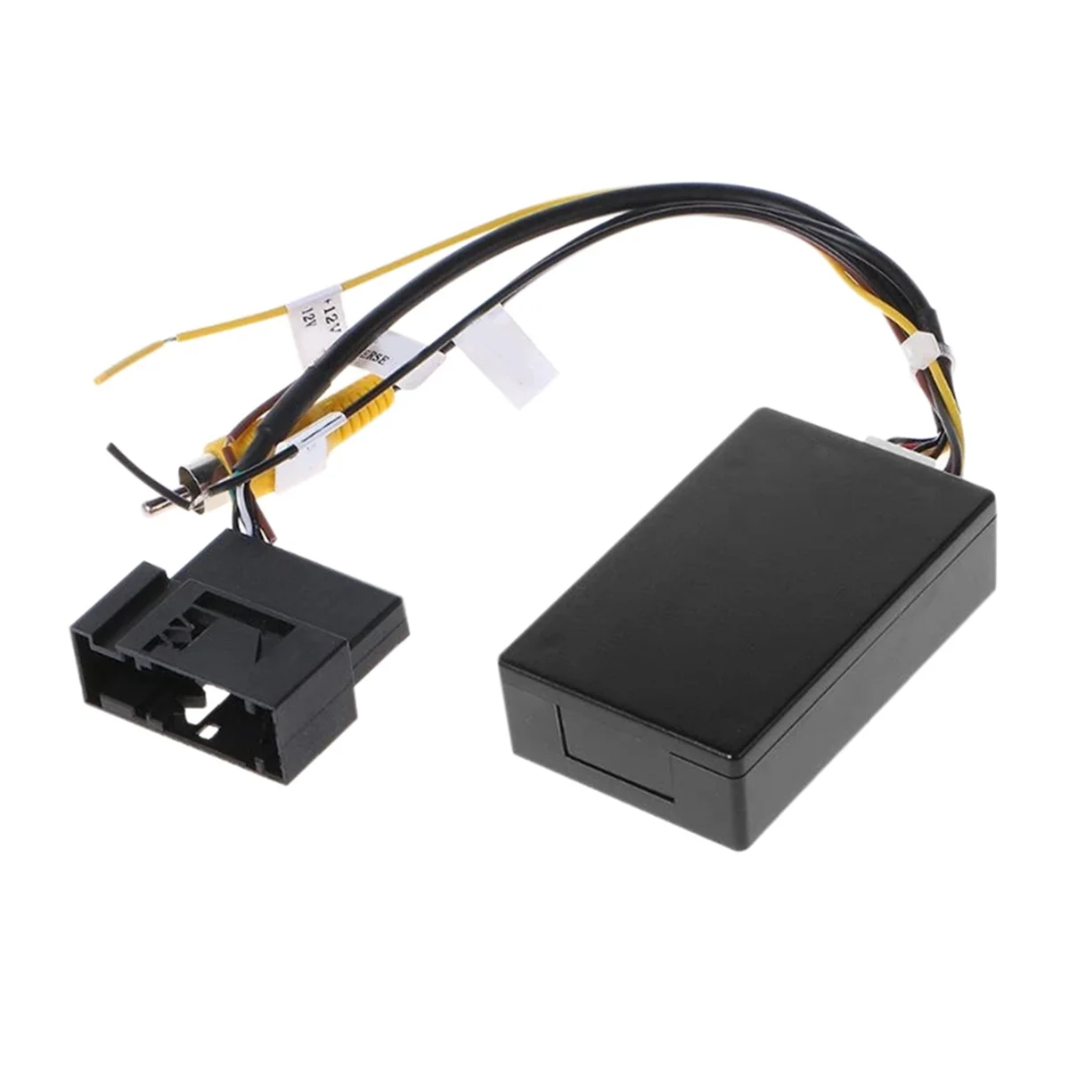 Best Pick RGB to (RCA) AV CVBS Signal Converter Decoder Box Adapter for Factory Rear View Camera Tiguan Golf 6 Passat CC