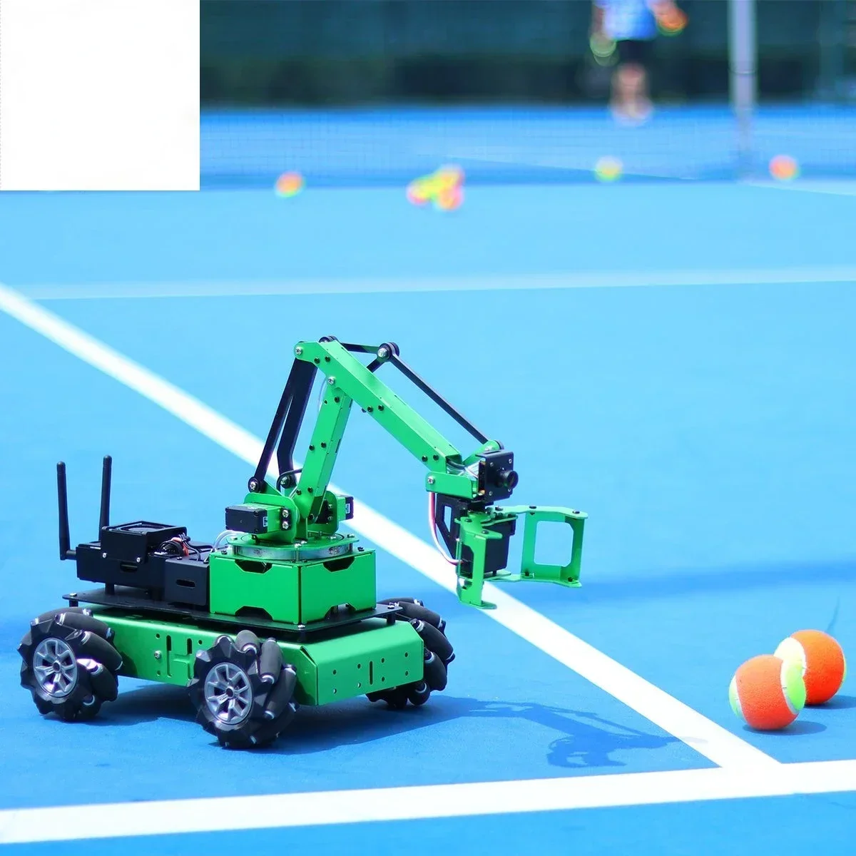 Kit de coche con chasis de rueda con codificador, Motorreductor, Kit de coche inteligente para coche Robot educativo DIY