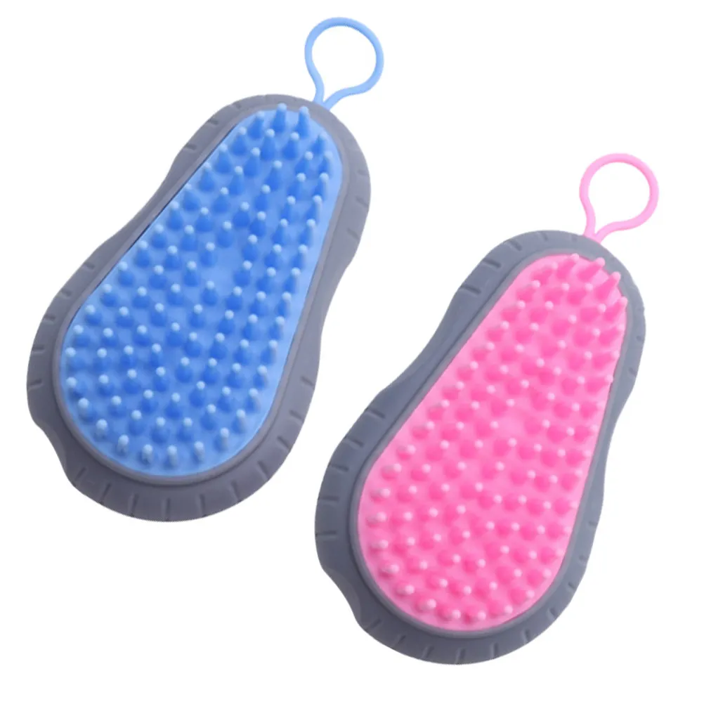 

2Pcs Hair Washing Brush Manual Scalp Scrubber with Ergonomic Grip Deep Cleansing and Massage for Healthy Hair Lightweight