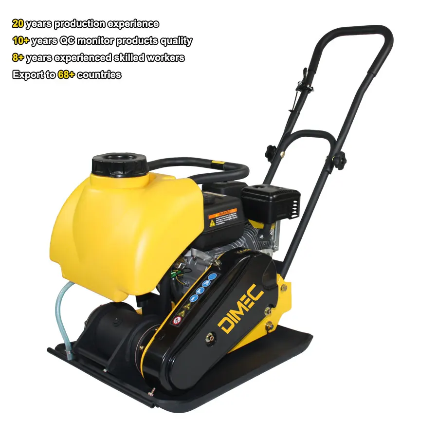5600VPM High Frequency Compactor, Walk-Behind Plate Power-driven For Residential Yard Construction Compaction Projects