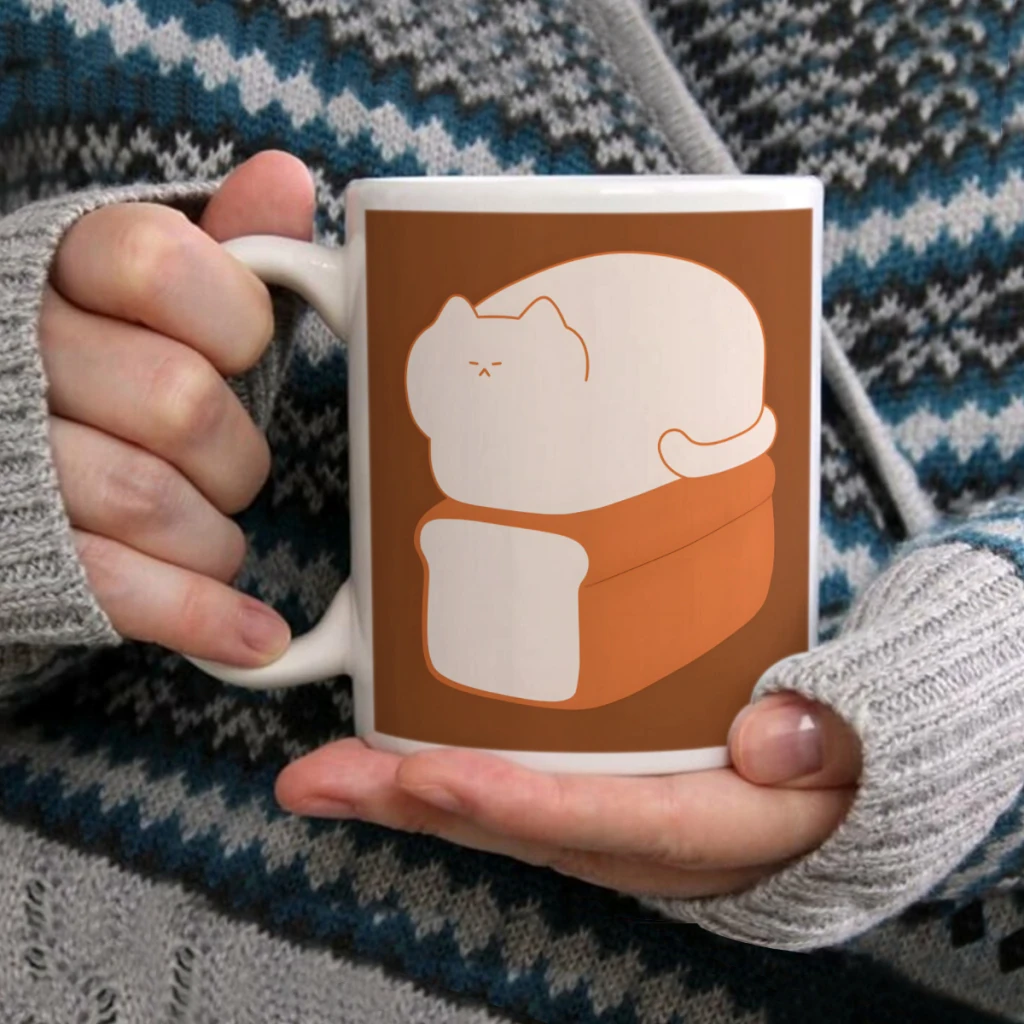 

Loaf LoafCoffee Mug Tea Cup 11oz Coffee Cup Funny Birthday Ceramic Mug Personalized Cup