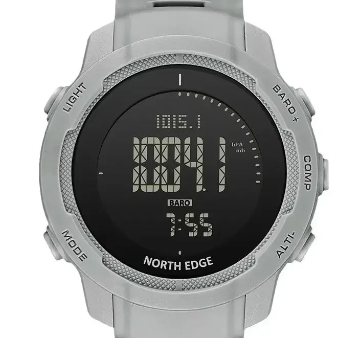 

NORTH EDGE Многофункциональные электронные часы с углеродной пайкой, мужские водонепроницаемые умные часы для занятий спортом на открытом воздухе, высокое давление воздуха