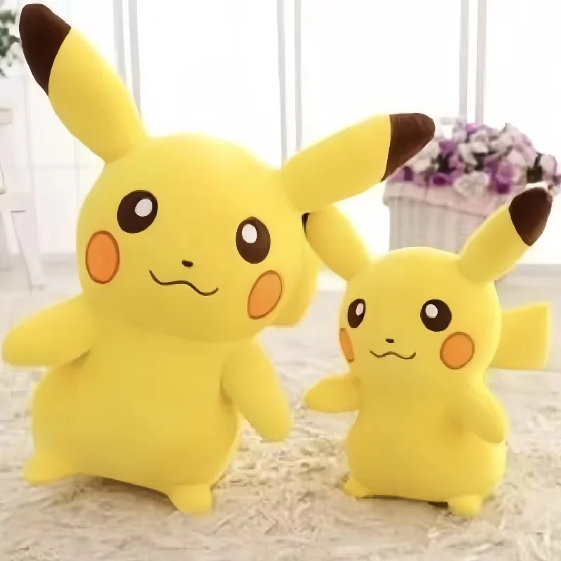 Nuovo 45 centimetri Anime Pokemon Pikachu Peluche Del Fumetto Eevee Pokémon Morbido Peluche Bambola Kawaii di Grandi Dimensioni Divano Cuscino Straccio Regali Di Compleanno