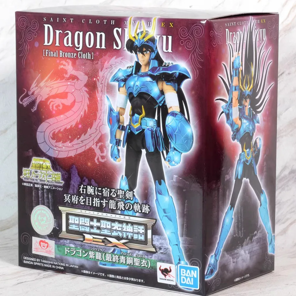 

Bandai Saint Cloth Myth Ex Soul Limited Draco Zilong Final Bronze Cloth Saint Seiya Figure Model Collection Ornaments Toy Gifts