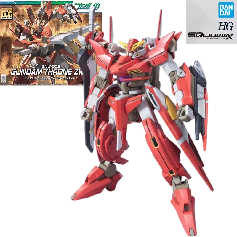 

Bandai оригинальный HG 1/144 GUNDAM THRONE ZWEI персонаж мультфильма робот сборная модель коллекция игрушек детский подарок
