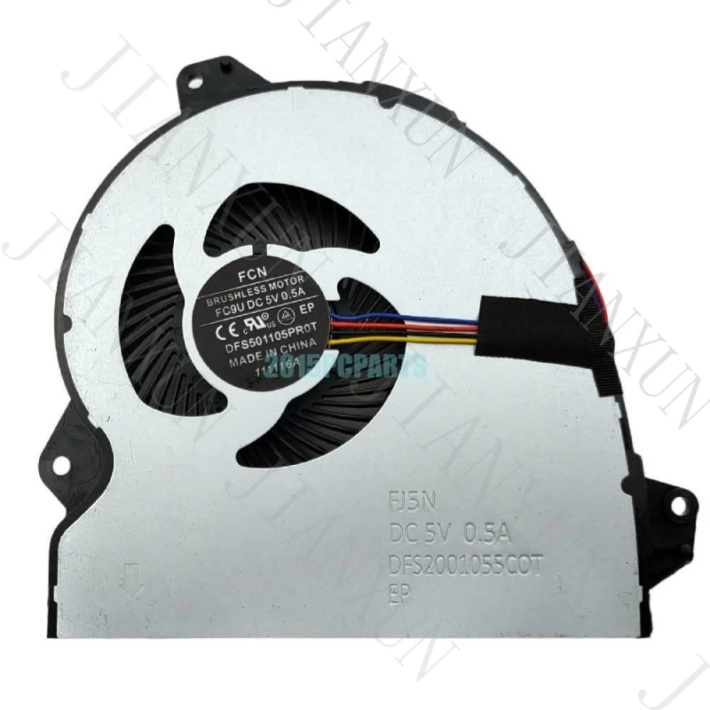 A+New CPU Cooling Fan For Asus FX53VD FX53VE FX53VW FZ53VD ZX53VD ZX53VE ZX53VW Laptop
