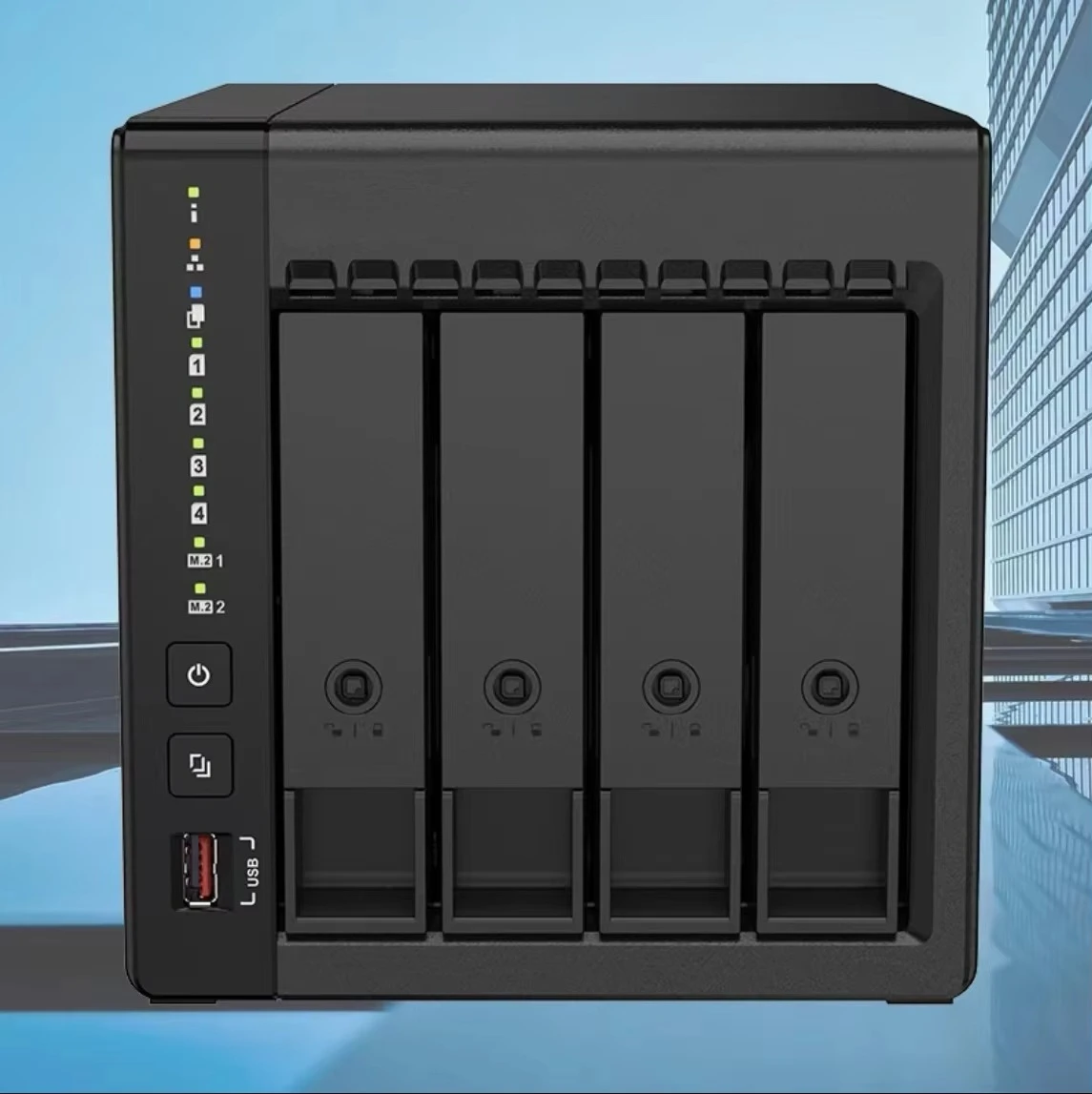 High-Performance QNAP TS-464C2 with In tel Celeron Quad-core Processor, M.2 PCIe Slots and Dual 2.5GbE