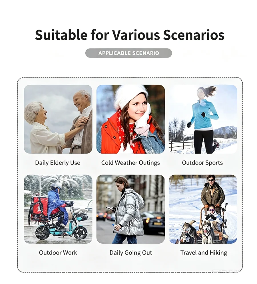 8 Heizzonen USB Elektrisch Beheizte Weste für Männer und Frauen 3-Stufen-Temperaturregelung Unisex Winter Warme Thermoweste für Outdoor-Aktivitäten – Detail 10