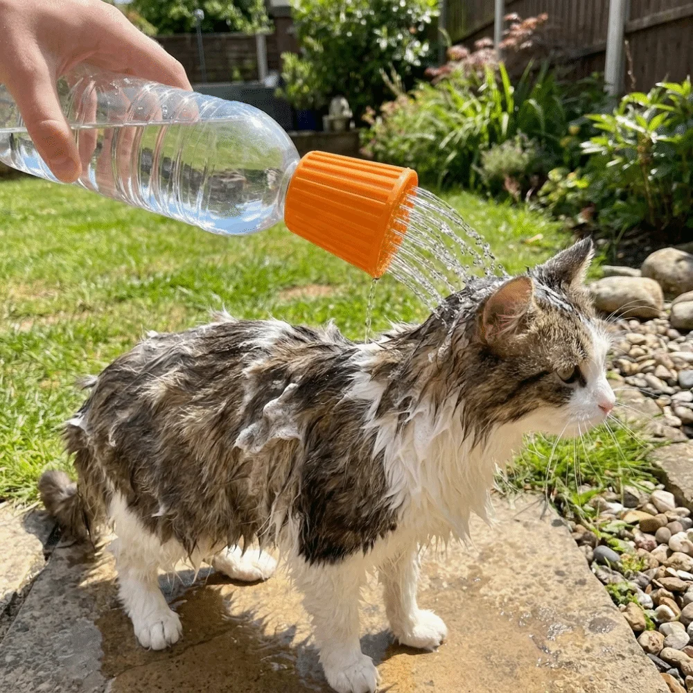 Portable Pet Shower Head Handheld Reusable Dog Shower Nozzle Universal Quick Washing Dog Bath Faucet Dog Bathing
