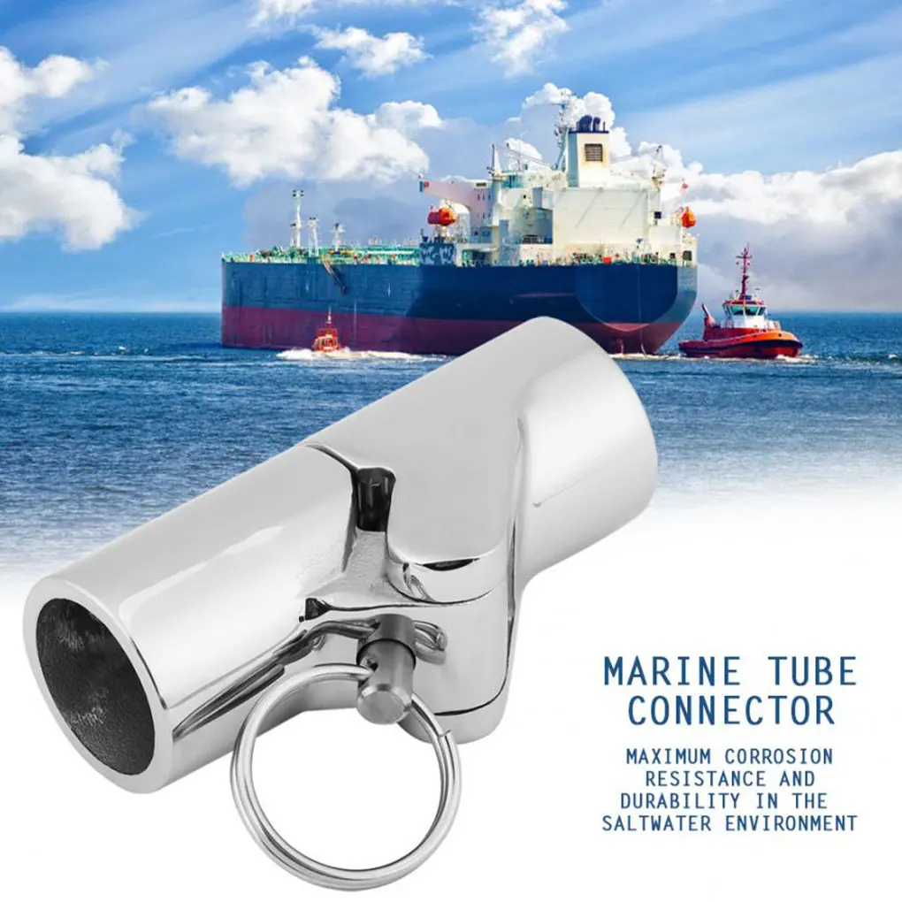 Coupling Tube Stainless Steel Folding Swivel Boat Hardware Boats Tools Connector Marines Yacht Supplies Part