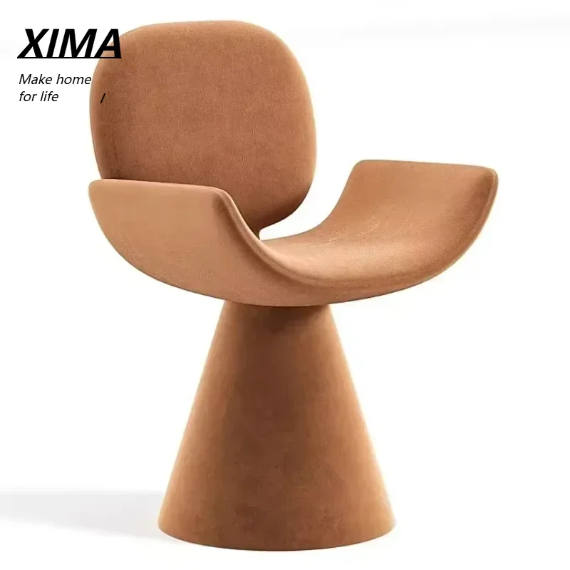 Unique Designer Dining Chair Black Modern Living Room Comfortable Armrest Chairs Dormitorio Luxury Cadeiras De Jantar Furniture