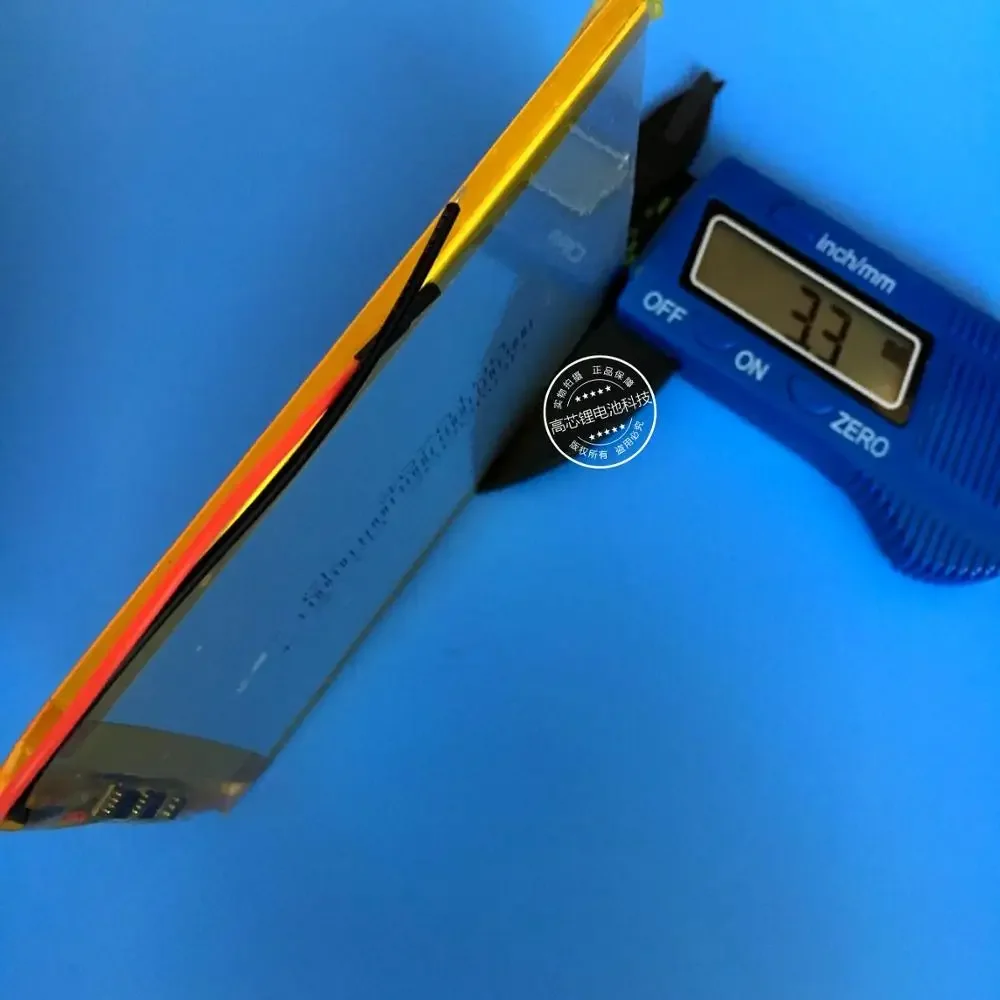 بطارية ليثيوم بوليمر 3.7 فولت 4070100   3000 مللي أمبير سبعة بوصة تابلت شحن الكنز الكتاب الإلكتروني DIY خلية ليثيوم أيون قابلة للشحن