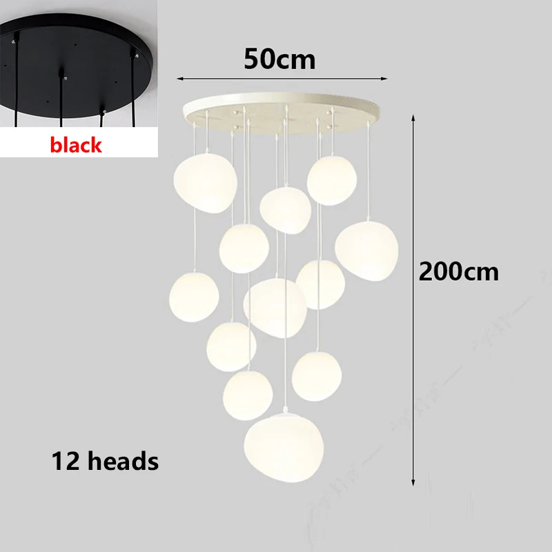 Modern interieur led-verlichting hanglamp lampen voor trap Kroonluchters voor woonkamer hanglamp binnenverlichting
