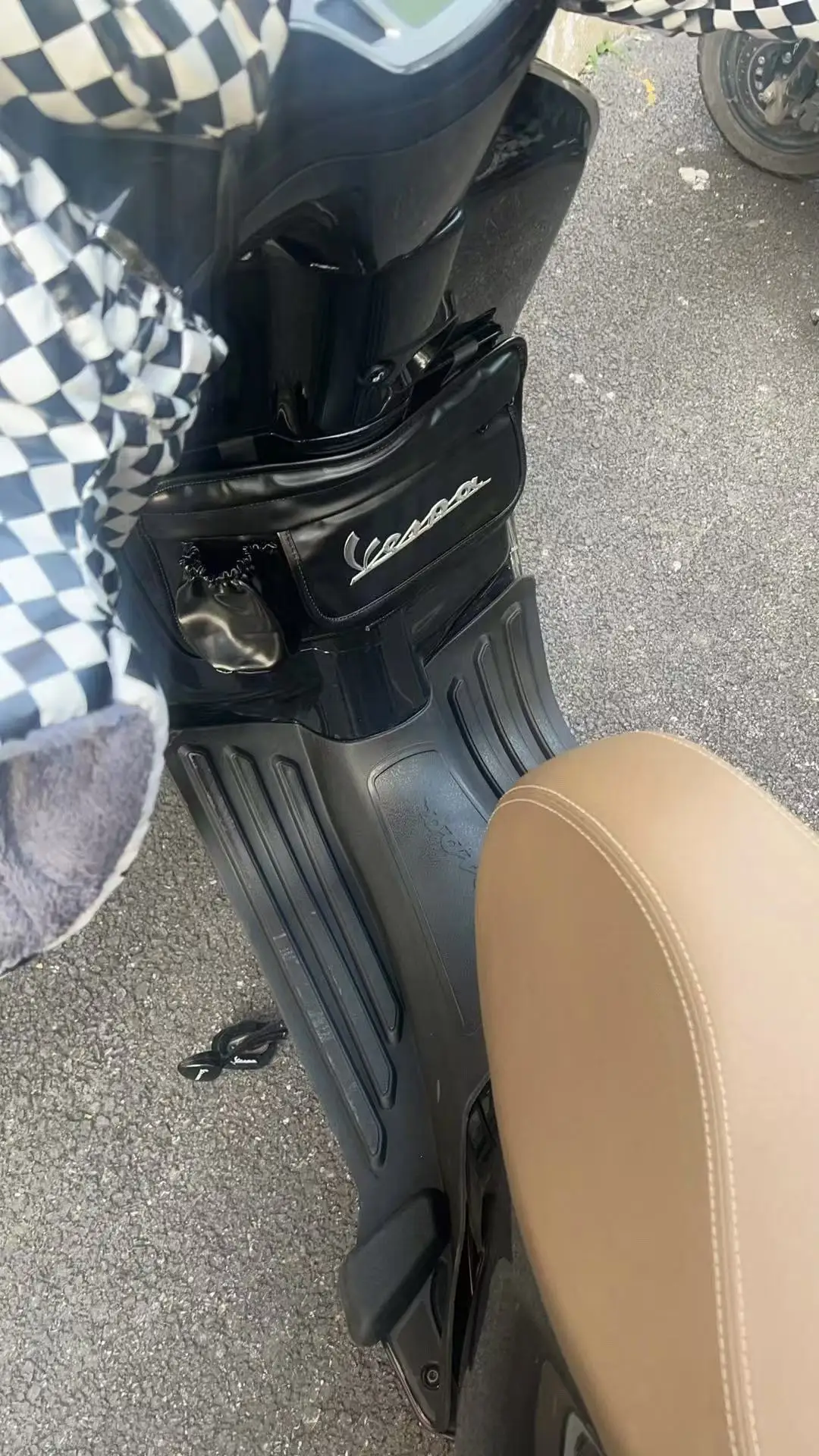 لفيسبا بياجيو سبرينغ سبرينت 150 دراجة نارية الملحقات دواسة حصيرة المطاط المضادة للانزلاق حصيرة #3