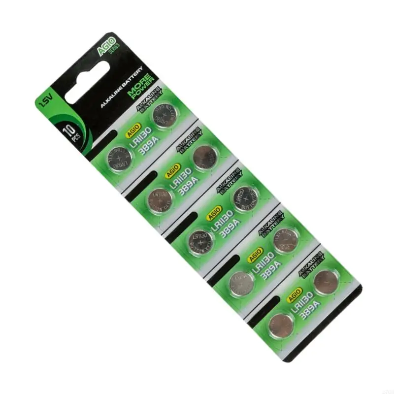 270b Multipacks Ag10 ความทนทานของโลหะ Coin Cell Batteries สำหรับอุปกรณ์พกพา