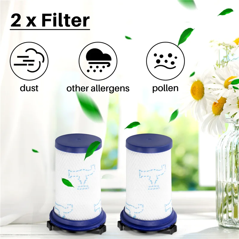 แผ่นกรอง HEPA สําหรับ Rowenta Air Force 360 เครื่องดูดฝุ่น RH9037 RH9038 RH9039 RH9051WO RH9057WO RH9086WO เปลี่ยนกรอง