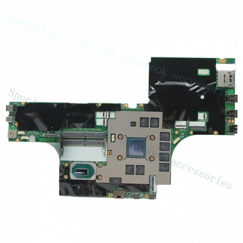 

A+For Lenovo P53 ThinkPad Laptop Motherboard FP530 NM-C261 CPU I9-9880H RTX4000 8G