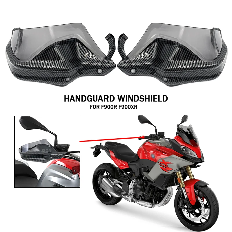 

F900R F900XR Handguard Shield Hand Guard Protector Windshield For BMW F900 R F900 XR 900R 900XR 2019 2020 2021 2022 2023