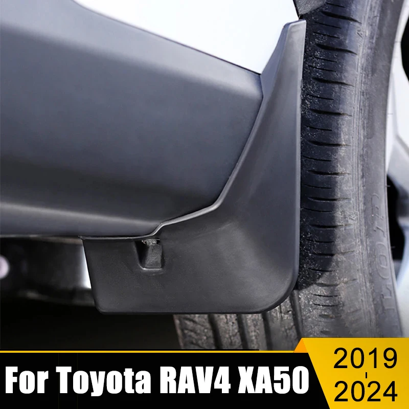 

For Toyota RAV4 XA50 Hybrid 2019 2020 2021 2022 2023 2024 Mud Flaps Car Fender Flares Mud Guard Splash Body Protection Cover