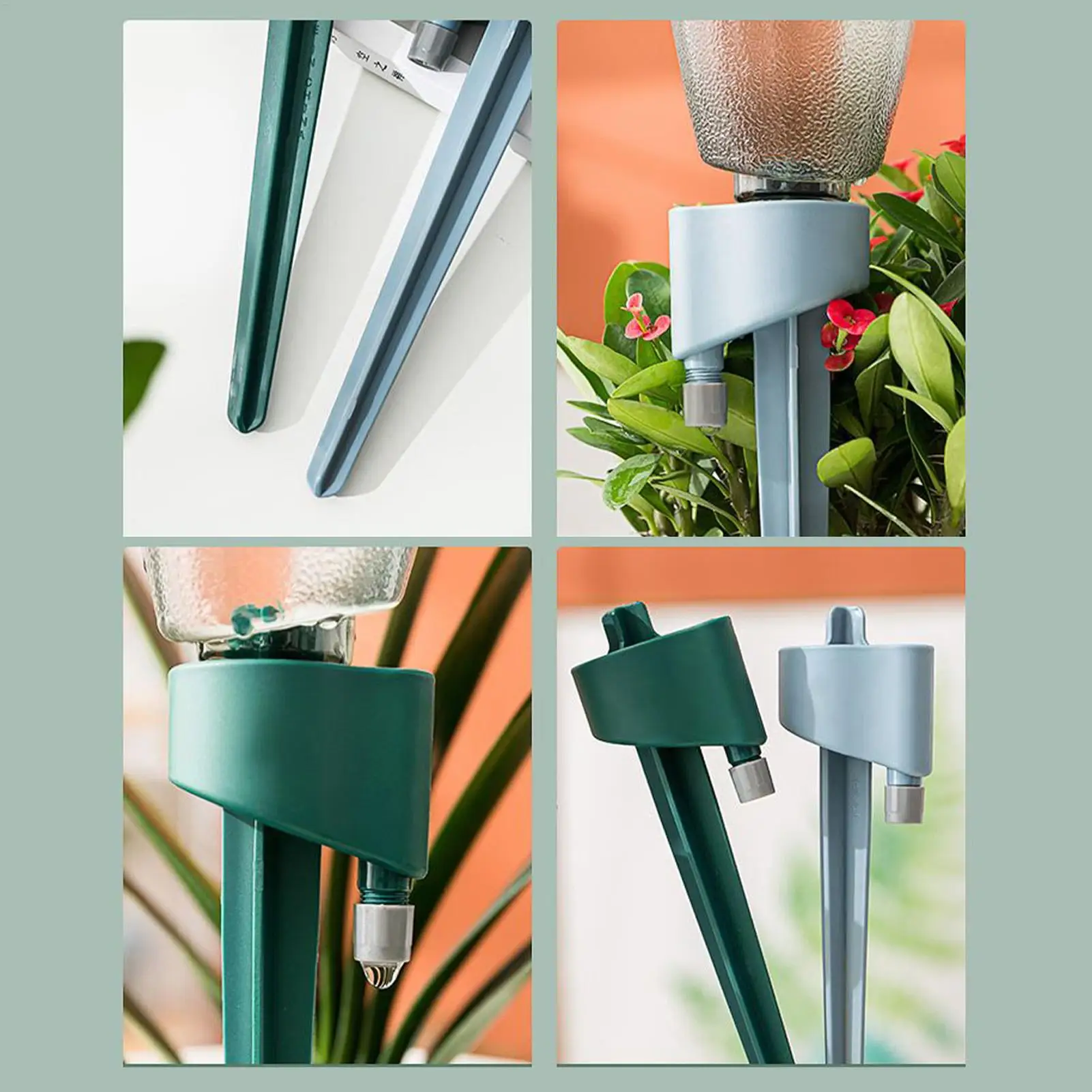 6 stücke Automatische Waterer Haushalt Blume Pflanze Selbst Bewässerung Gerät Automatische Tropf Bewässerung System für Indoor Outdoor Gartenarbeit – Detail 3