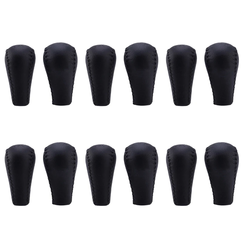 6X 5 Speed Lether Car Gear Shift Konb Gaiter Shifter Knob For NISSAN Patrol GU Y61 Transmission Gear Knob