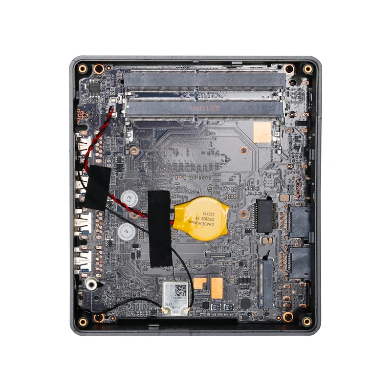 Tolibek Dual LAN Home Mini PC with Inter N100/N5095 DDR5 Support Win10  Linux WiFi6 Bluetooth4.2 Pfense Firewall Office Computer