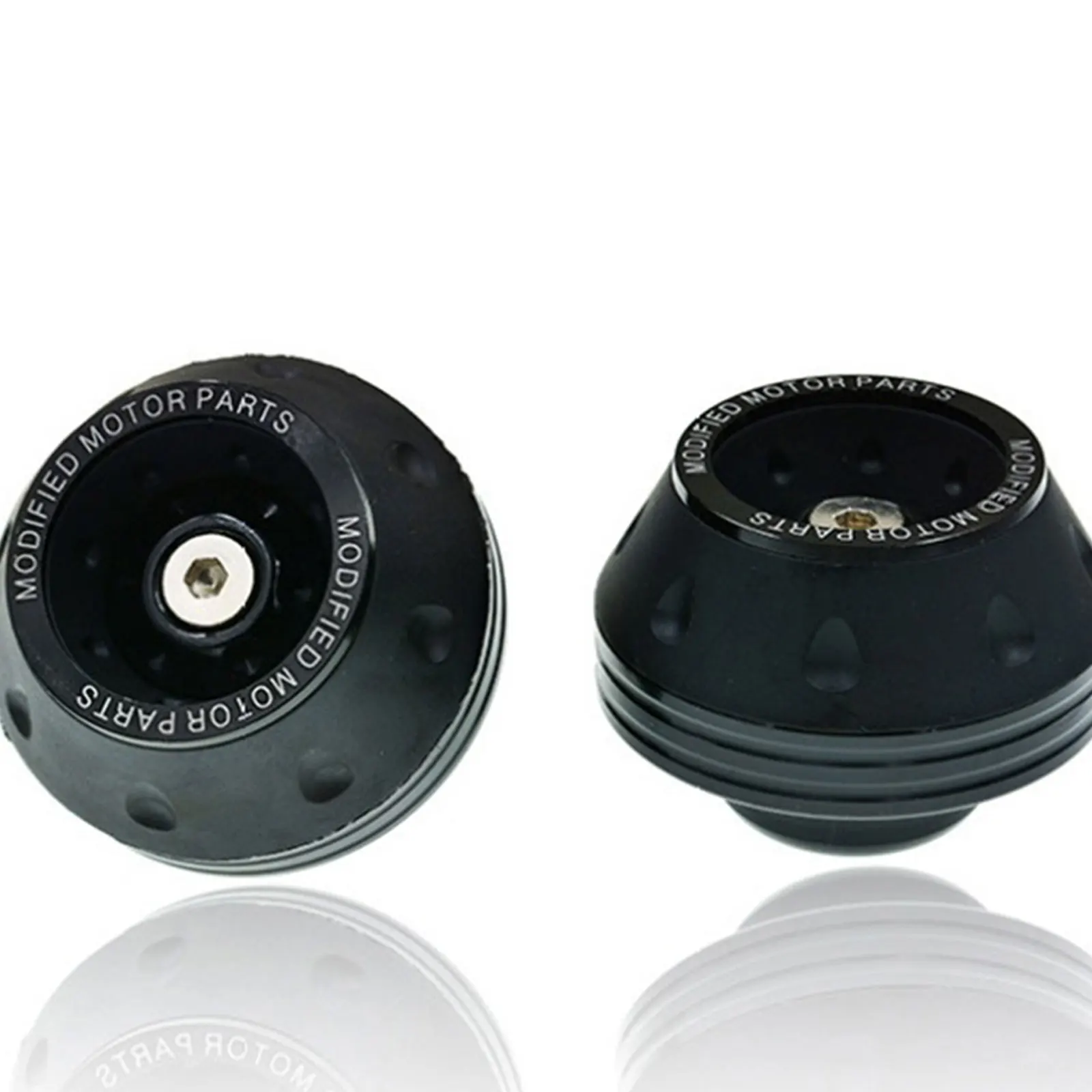 

2 Pcs Motorbike Accessory Cups Front Fork Crashworthy Refit Parts Reduction