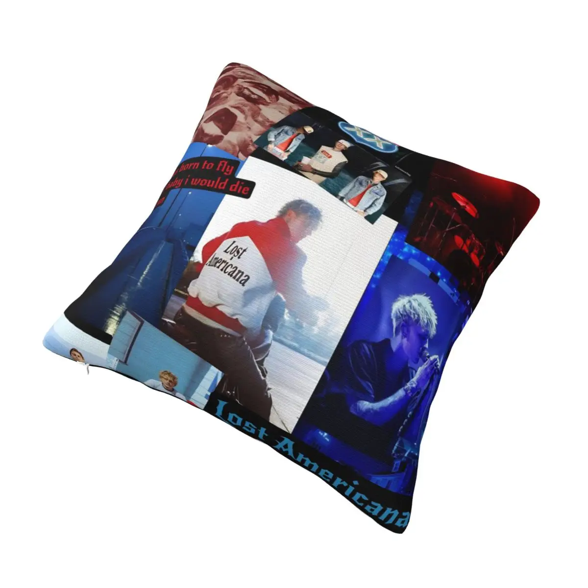 MGK Lost Americana Tour 2025-2026 Pillow Covers Merch Soft Cushion Cover Decorative Throw Pillow Case Cover Car Multiple Sizes