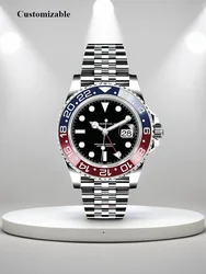 Topkwaliteit Gmt Heren Polshorloge Rvs 904l 126710 Automatische Mechanische Master 2 Kaliber 3285 Keramische Bezel Rlx Pepsi