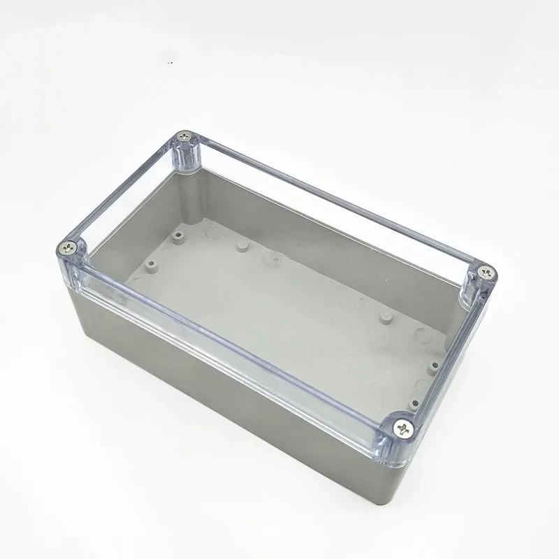 200x120x56mm Waterproof Transparent Cover Enclosure Juction Box ABS Plastic Outdoor Distribution Box Electronic Instrument Case