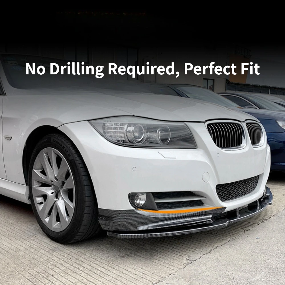 

Front Bumper Lip Spoiler Splitter Chin Guard Trim for BMW 3 Series E90 E91 2009-2012 LCI M-Tech Exterior Car Accessories
