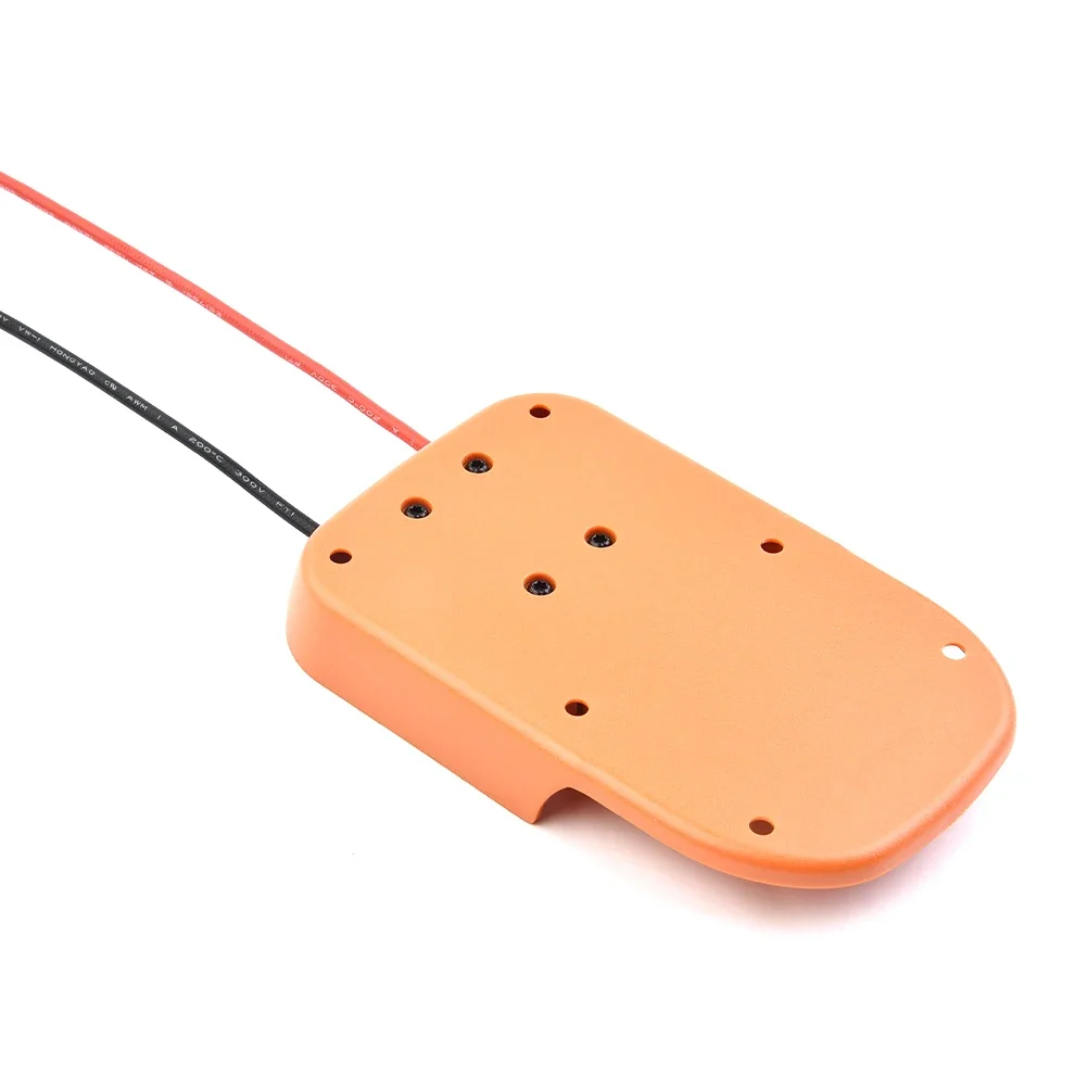 

Лидер продаж, адаптер питания, разъем для док-станции, 1 шт., провод 12AWG, ABS для разъемов питания AEG 18 В для RIDGID 18 В, промышленный оранжевый