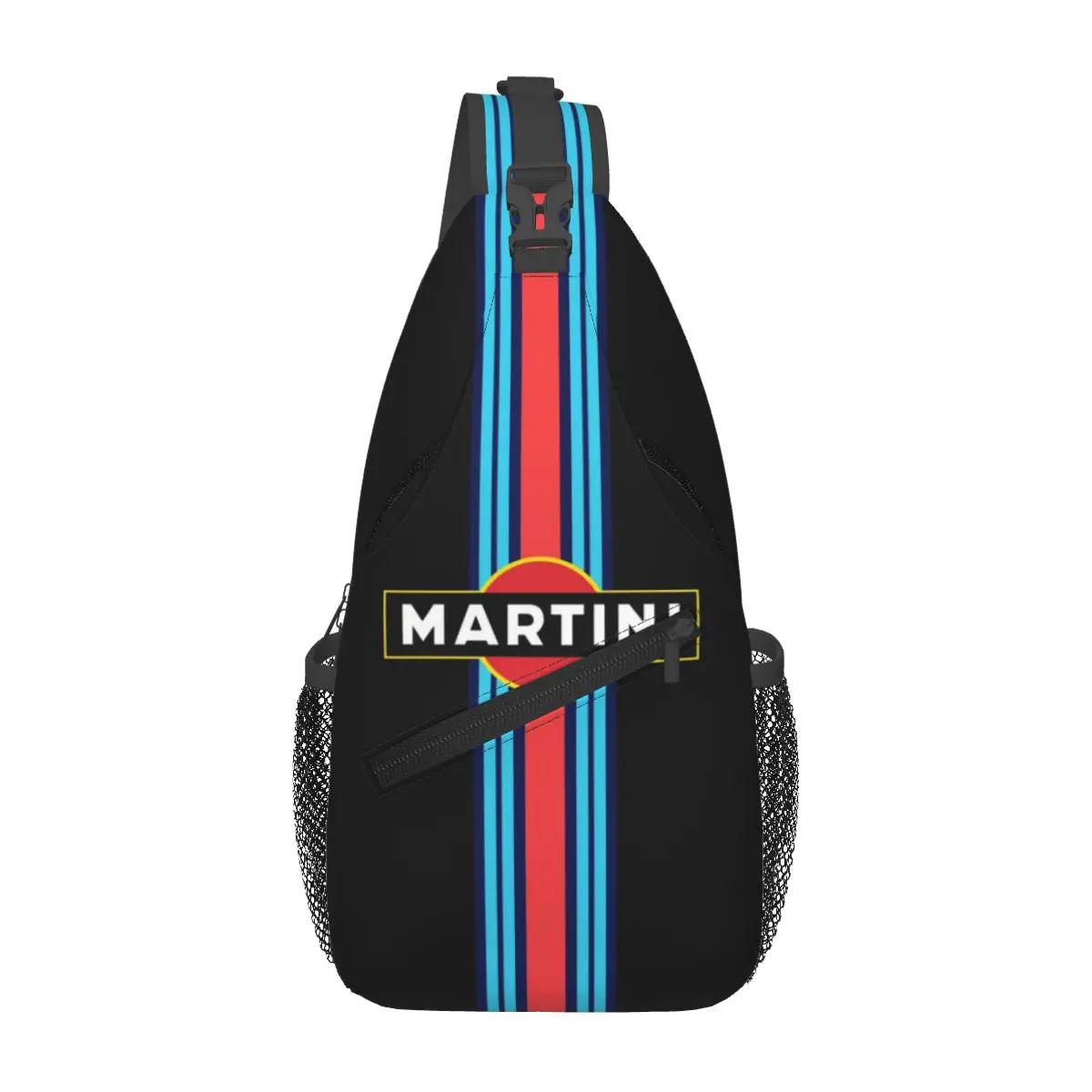 Trendy M-Martini Racing cross chest bag diagonally, fashionable backpack designed specifically for outdoor sports and travel