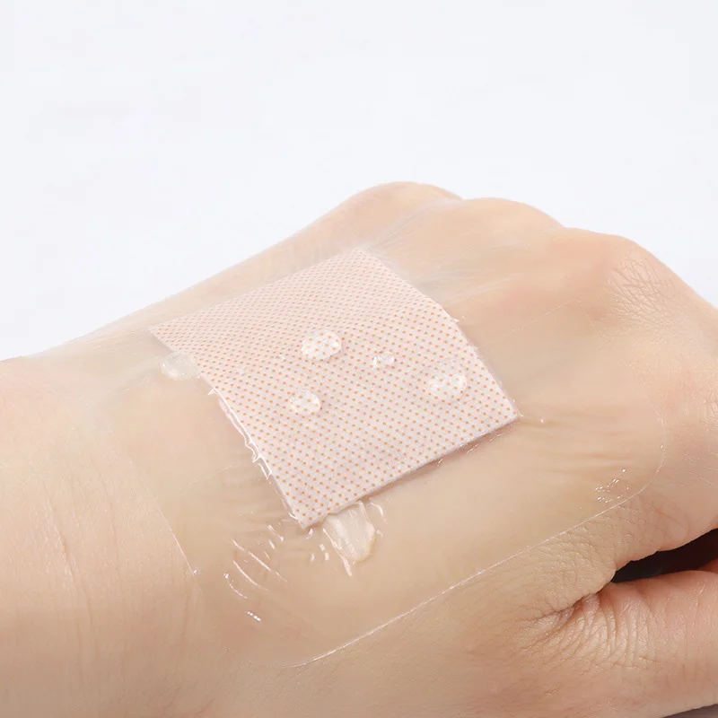

10pcs/lot Baby Children Transparent Tape Adhesive Plaster Waterproof Wound Hemostasis Sticker Band First Aid Bandage Kit