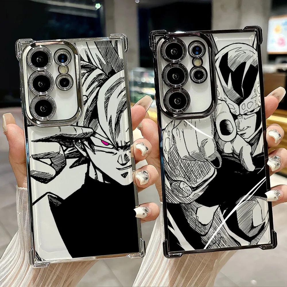 

Dragons Balls God Goku Cell Anime Funda For Samsung S26 Ultra Phone Case For Galaxy S25 FE S26 S24 S23 S22 S21 Ultra Plus Cover