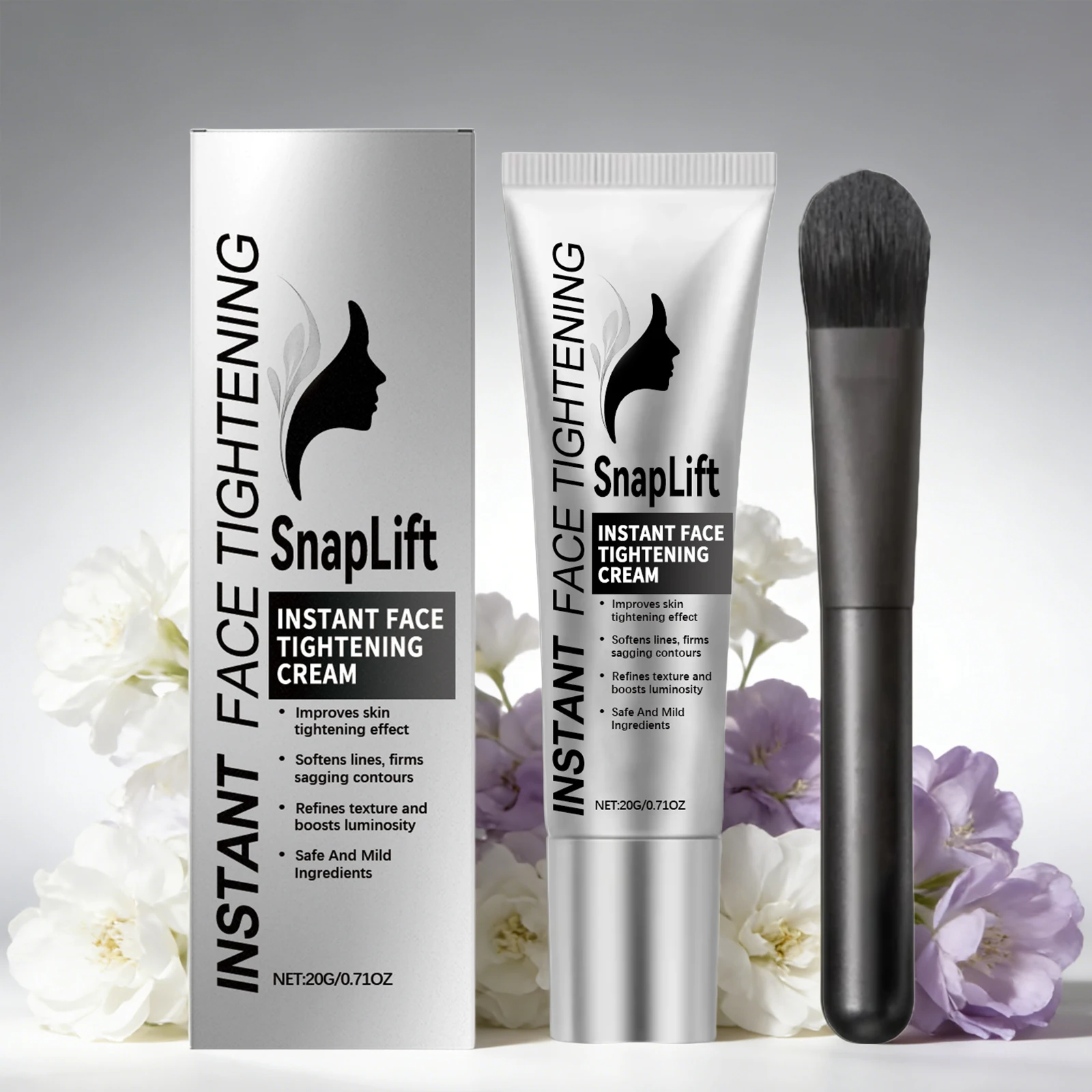Instant Face Firming Cream Reduce Wrinkle Fine Lines Lift Face Firmness Hydrate Skin Repair Brighten Facial Tighten Creams Kit