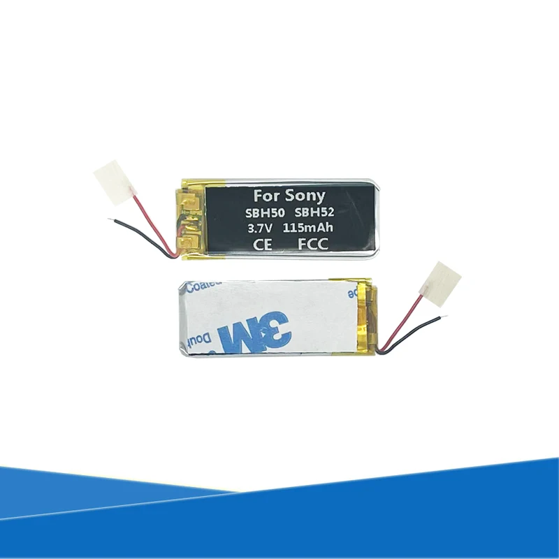 115mAh AHB291634 Battery For Sony SBH50 SBH52 SBH-50 SBH-52 Earset Earbuds Handsfree Earphone