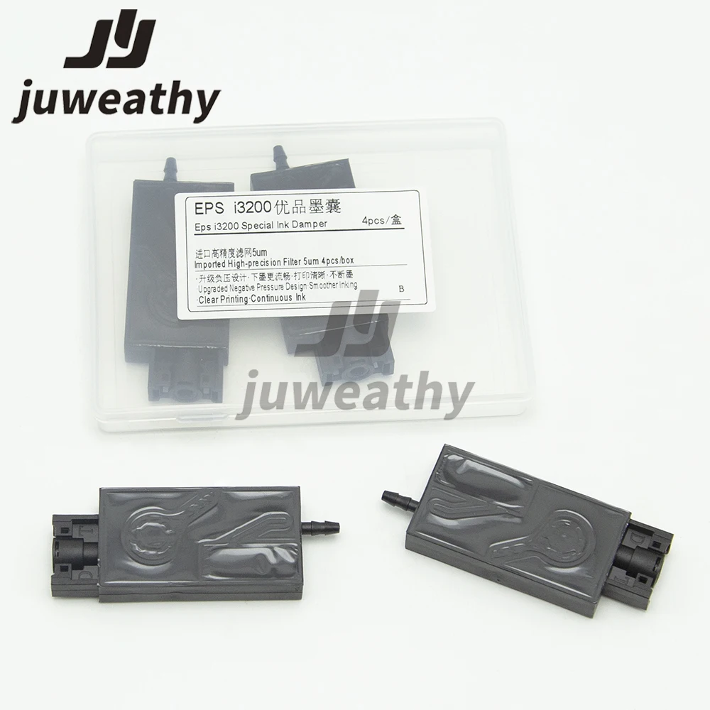 

4 шт./кор. демпфер чернил для Epson i3200 i1600 4720 5133 XP600 DX5 JV33 печатающая головка для принтера Epson Mimaki, демпфер чернил, фильтр самосвал