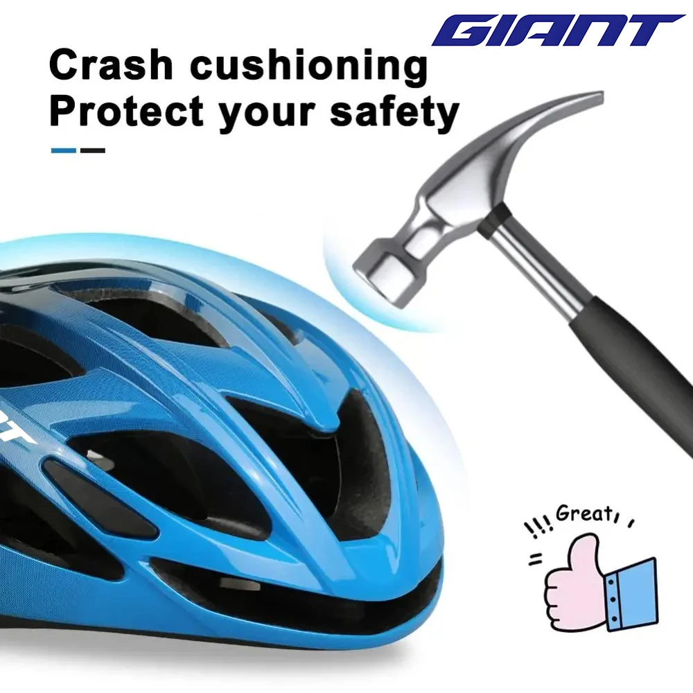 Casco de ciclismo ultraligero Giant con 18 ventilaciones y certificado CPSC CE - imagen 5